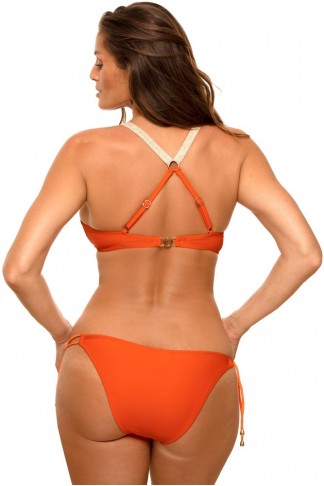 Γυναικείο Μαγιό - Σετ Μπικίνι Dajon Πορτοκαλί M-719-Orange