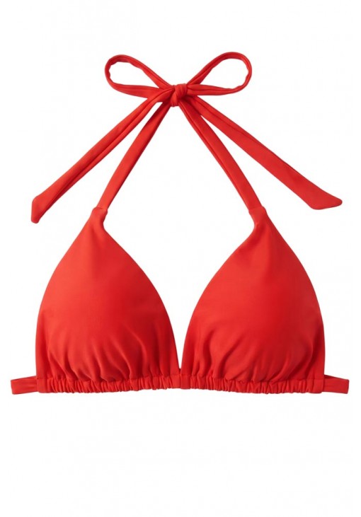 Κόκκινο Plus Size Τοπ Μαγιό Τριγωνάκι για Μεγάλο Στήθος Annamu A-1186