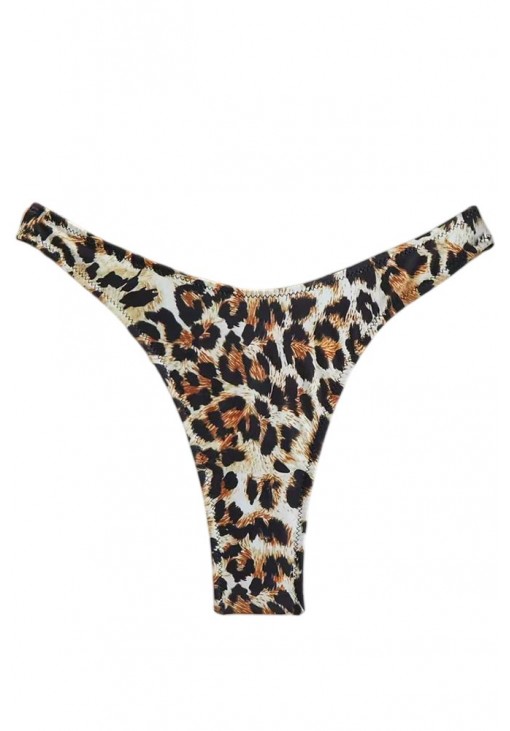  Γυναικείο Μαγιό String Annamu  Λεοπαρ A-1157