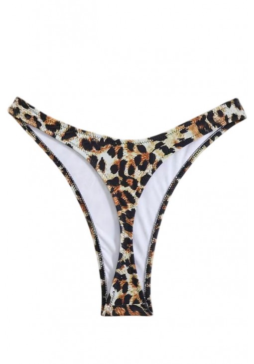  Γυναικείο Μαγιό String Annamu  Λεοπαρ A-1157