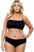 Plus Size Μαγιό Μπικίνι Lorin Μαύρο L-5184