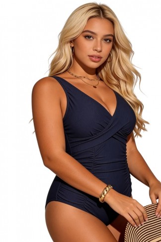  Γυναικείο Μαγιό Ολόσωμο Annamu Μπλε A-1165