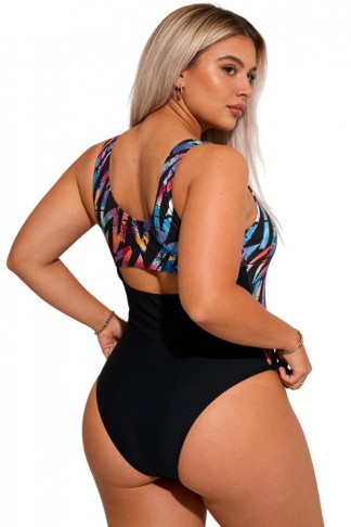  Γυναικείο Μαγιό Ολόσωμο Annamu Μαύρο A-1163