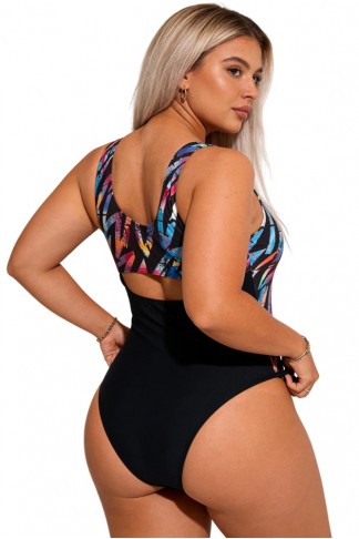 Γυναικείο Μαγιό Ολόσωμο Annamu Μαύρο A-1163
