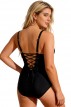  Γυναικείο Μαγιό Ολόσωμο Annamu Μαύρο A-1164