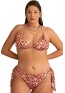 Plus Size Μπικίνι RockClub Κόκκινο BP-16341732