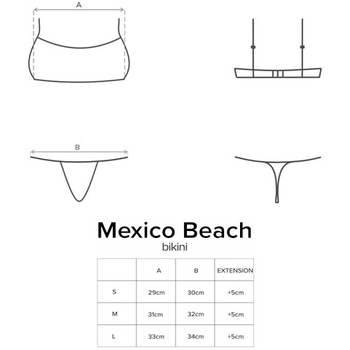 bikini magio Mexico Corall